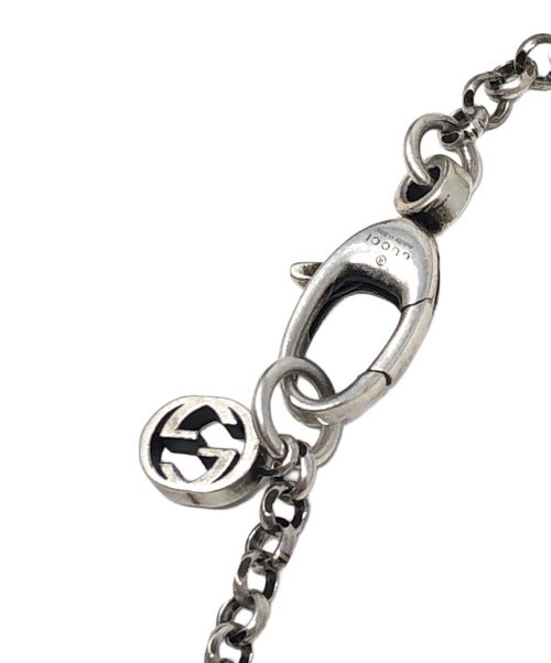 GUCCI（グッチ）GUCCI (グッチ) シルバージュエリー ダブルG キーブレスレット サイズ:17の古着・服飾アイテム