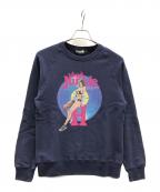 PLAY BOY×Hysteric Glamourプレイボーイ×ヒステリックグラマー）の古着「スウェット」｜ネイビー