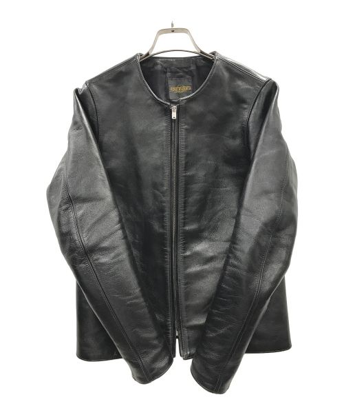 FINECREEK&CO（ファインクリークアンドコー）FINECREEK&CO (ファインクリーク) レザージャケット ブラック サイズ:36の古着・服飾アイテム