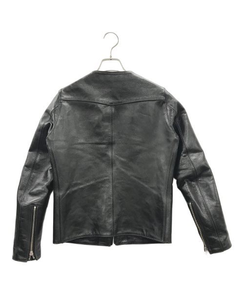 FINECREEK&CO（ファインクリークアンドコー）FINECREEK&CO (ファインクリーク) レザージャケット ブラック サイズ:36の古着・服飾アイテム