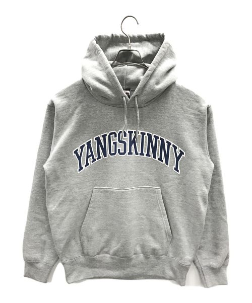 YANGSKINNY（ヤングスキニー）YANGSKINNY (ヤングスキニー) パーカー  グレー サイズ:LARGEの古着・服飾アイテム