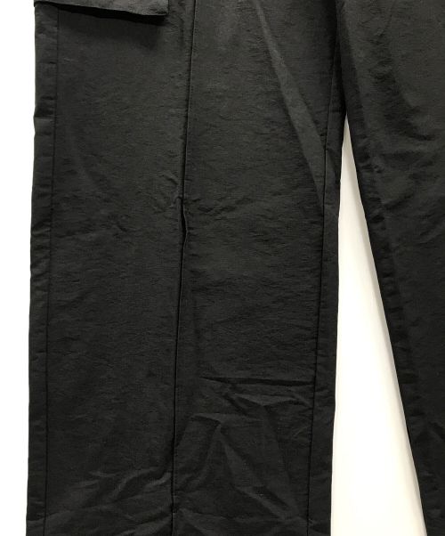 Han Kjobenhavn（ハン コペンヘーゲン）Han Kjobenhavn (ハン コペンヘーゲン) トラウザーパンツ COTTON BAGGY TROUSERS（コットン バギー トラウザーズ） ブラック サイズ:36 未使用品の古着・服飾アイテム