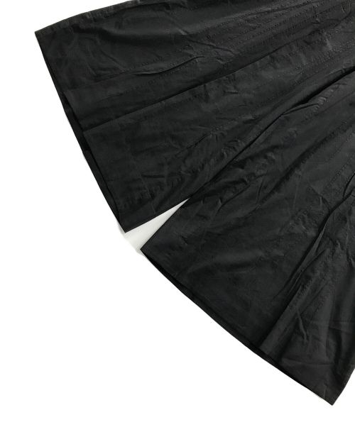 merlette（マーレット）merlette (マーレット) DASH（ダッシュ）クロップド丈ワイドパンツ ブラック サイズ:2の古着・服飾アイテム