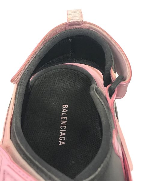 BALENCIAGA（バレンシアガ）BALENCIAGA (バレンシアガ) トラックサンダル ピンク サイズ:24.5cmの古着・服飾アイテム