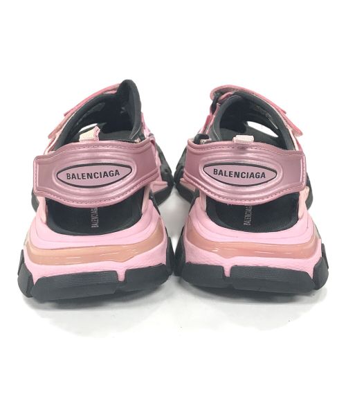BALENCIAGA（バレンシアガ）BALENCIAGA (バレンシアガ) トラックサンダル ピンク サイズ:24.5cmの古着・服飾アイテム
