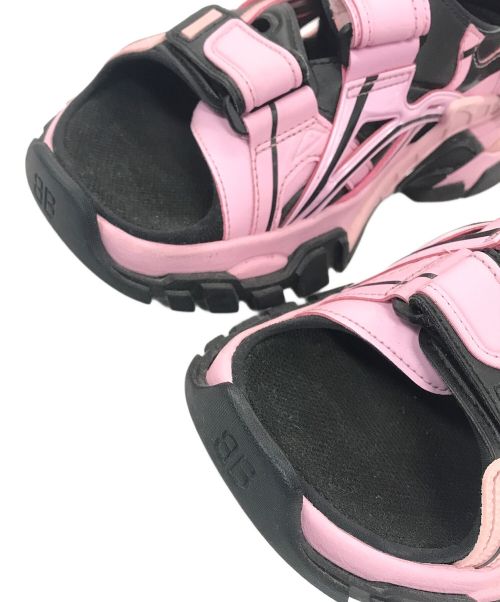BALENCIAGA（バレンシアガ）BALENCIAGA (バレンシアガ) トラックサンダル ピンク サイズ:24.5cmの古着・服飾アイテム