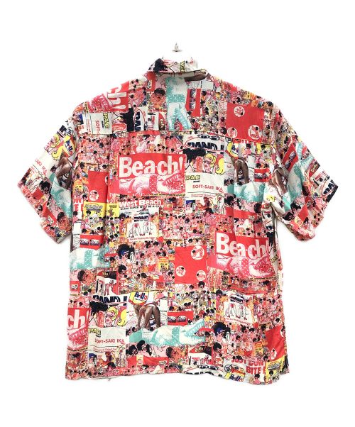 Sun Surf（サンサーフ）Sun Surf (サンサーフ) アロハシャツ レッド×イエロー サイズ:実寸サイズにてご確認ください。の古着・服飾アイテム