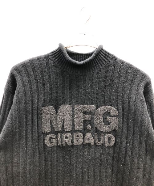 MARITHE+FRANCOIS GIRBAUD（マリテフランソワジルボー）MARITHE+FRANCOIS GIRBAUD (マリテフランソワジルボー) ニット ブラック サイズ:Lの古着・服飾アイテム