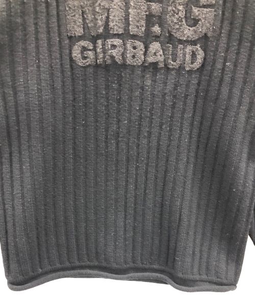 MARITHE+FRANCOIS GIRBAUD（マリテフランソワジルボー）MARITHE+FRANCOIS GIRBAUD (マリテフランソワジルボー) ニット ブラック サイズ:Lの古着・服飾アイテム