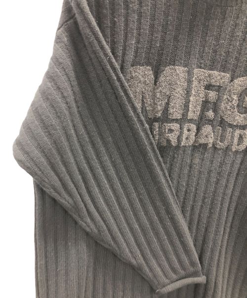 MARITHE+FRANCOIS GIRBAUD（マリテフランソワジルボー）MARITHE+FRANCOIS GIRBAUD (マリテフランソワジルボー) ニット ブラック サイズ:Lの古着・服飾アイテム