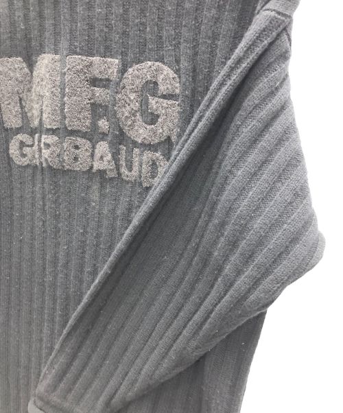 MARITHE+FRANCOIS GIRBAUD（マリテフランソワジルボー）MARITHE+FRANCOIS GIRBAUD (マリテフランソワジルボー) ニット ブラック サイズ:Lの古着・服飾アイテム