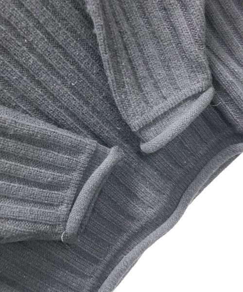 MARITHE+FRANCOIS GIRBAUD（マリテフランソワジルボー）MARITHE+FRANCOIS GIRBAUD (マリテフランソワジルボー) ニット ブラック サイズ:Lの古着・服飾アイテム