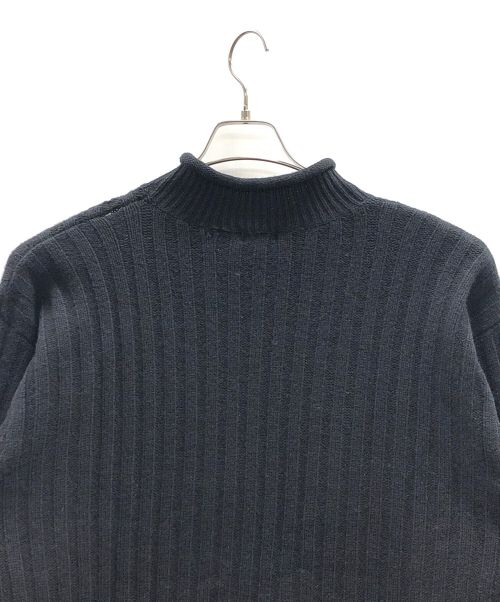 MARITHE+FRANCOIS GIRBAUD（マリテフランソワジルボー）MARITHE+FRANCOIS GIRBAUD (マリテフランソワジルボー) ニット ブラック サイズ:Lの古着・服飾アイテム