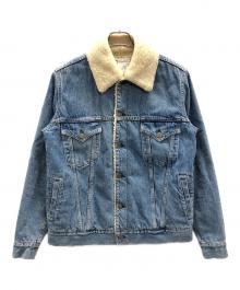 REMI RELIEF（レミレリーフ）の古着「ボアデニムジャケット」｜インディゴ