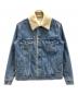 REMI RELIEF（レミレリーフ）の古着「ボアデニムジャケット」｜インディゴ