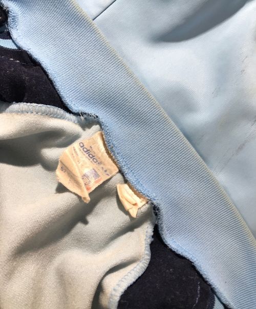 adidas（アディダス）adidas (アディダス) VENTEX (ヴェンテックス) 70S ヴィンテージジャージ トラックジャケット ブルー×ネイビー サイズ:実寸サイズにてご確認ください。の古着・服飾アイテム