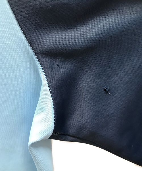 adidas（アディダス）adidas (アディダス) VENTEX (ヴェンテックス) 70S ヴィンテージジャージ トラックジャケット ブルー×ネイビー サイズ:実寸サイズにてご確認ください。の古着・服飾アイテム