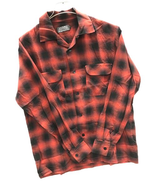 Hysteric Glamour（ヒステリックグラマー）Hysteric Glamour (ヒステリックグラマー) オープンカラーシャツ レッド サイズ:Sの古着・服飾アイテム