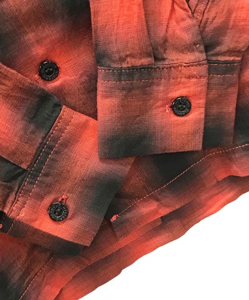 Hysteric Glamour（ヒステリックグラマー）Hysteric Glamour (ヒステリックグラマー) オープンカラーシャツ レッド サイズ:Sの古着・服飾アイテム