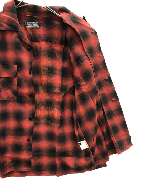 Hysteric Glamour（ヒステリックグラマー）Hysteric Glamour (ヒステリックグラマー) オープンカラーシャツ レッド サイズ:Sの古着・服飾アイテム