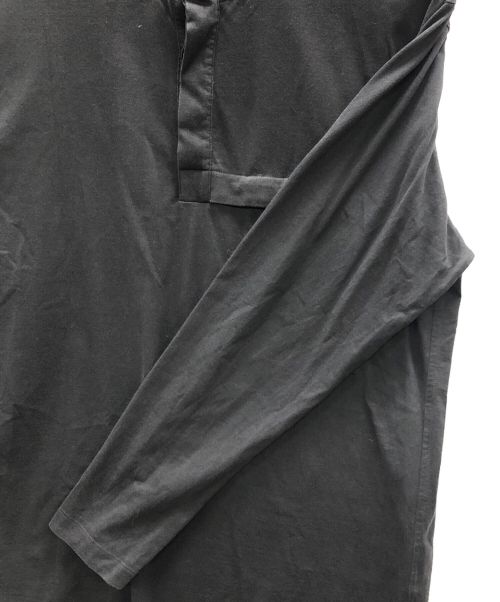 Y-3（ワイスリー）Y-3 (ワイスリー) 長袖シャツ CLASSIC HENLEY(クラシックヘンリー) ブラック サイズ:M/Mの古着・服飾アイテム