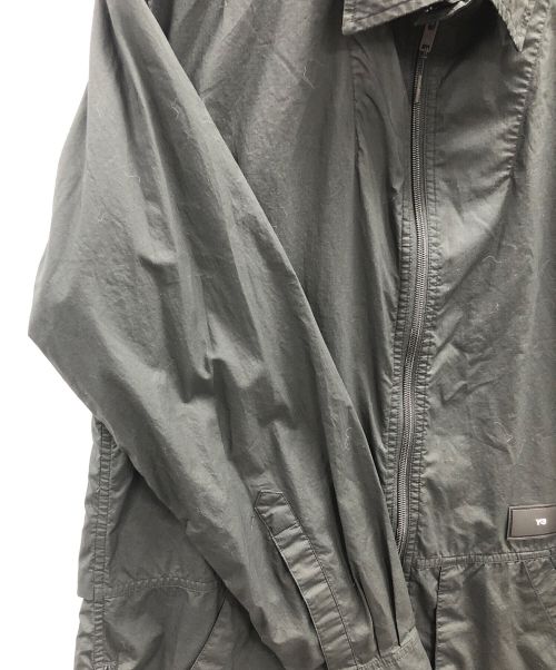 Y-3（ワイスリー）Y-3 (ワイスリー) ジップアップシャツ RIPSTOP OVRSHIR(リップストップオーバーシャツ) ブラック サイズ:Sの古着・服飾アイテム