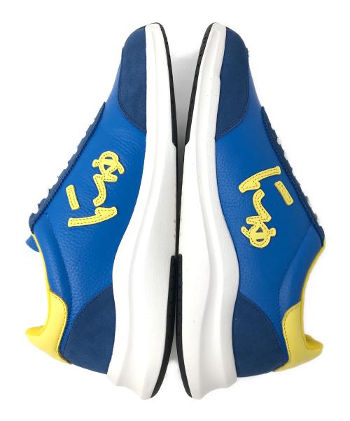 Sangacio（サンガッチョ）Sangacio (サンガッチョ) スニーカー ブルー×イエロー サイズ:29cm 未使用品の古着・服飾アイテム