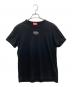 DIESEL（ディーゼル）の古着「オーバルロゴTシャツ」｜ブラック