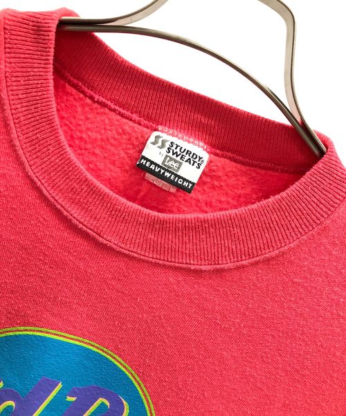 LEE（リー）LEE (リー) スウェット ピンク サイズ:実寸サイズにてご確認くださいの古着・服飾アイテム