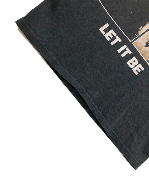 ALL SPORT（オールスポーツ）ALL SPORT (オールスポーツ) バンドTシャツ The Beatles Let It Be tee（ザ ビートルズ レット イット ビー ティー） ブラック サイズ:Sの古着・服飾アイテム