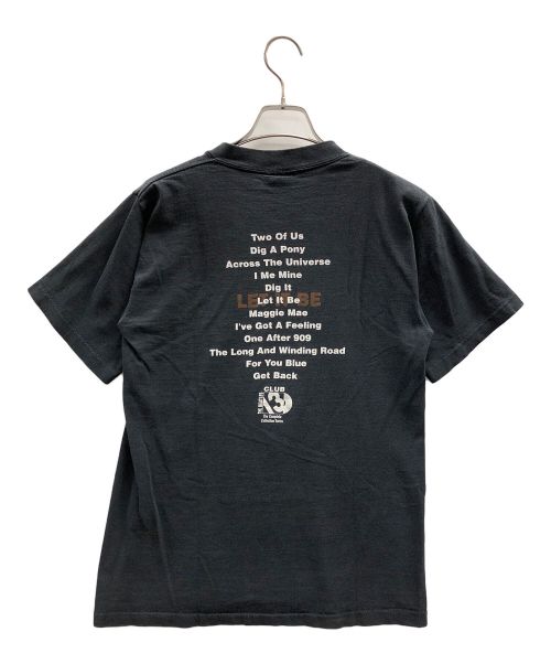 ALL SPORT（オールスポーツ）ALL SPORT (オールスポーツ) バンドTシャツ The Beatles Let It Be tee（ザ ビートルズ レット イット ビー ティー） ブラック サイズ:Sの古着・服飾アイテム