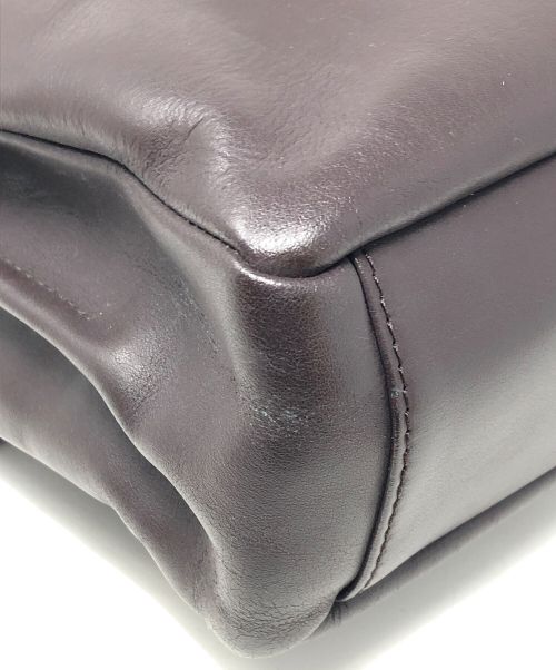 Salvatore Ferragamo（サルヴァトーレ フェラガモ）Salvatore Ferragamo (サルヴァトーレ フェラガモ) ビジネスバッグ 2WAYバッグ ハンドバッグ ショルダーバッグ ブラウン サイズ:実寸サイズにてご確認ください。の古着・服飾アイテム