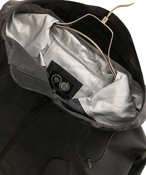 PURPLE MOUNTAIN OBSERVATORY（パープル マウンテン オブザーバトリー）PURPLE MOUNTAIN OBSERVATORY (パープル マウンテン オブザーバトリー) マウンテンパーカー 3-Layer Shell Jacket（スリーレイヤー シェル ジャケット） ブラック サイズ:Lの古着・服飾アイテム