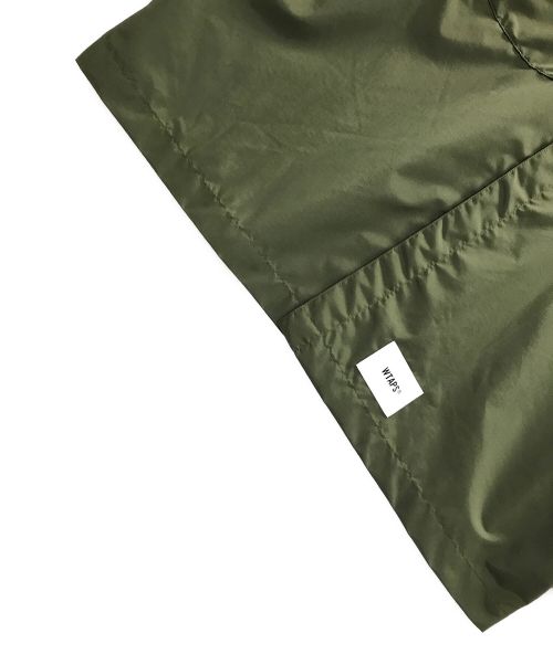 WTAPS（ダブルタップス）WTAPS (ダブルタップス) ナイロンシャツジャケット NYLON. RIPSTOPジャケット（ナイロン. リップストップ ジャケット） オリーブ サイズ:X03の古着・服飾アイテム