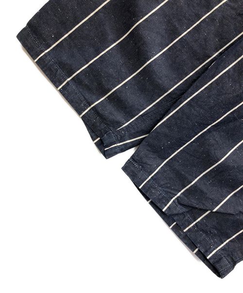 Porter Classic（ポータークラシック）Porter Classic (ポータークラシック) フィッシャーマンズ リネンピース パンツ ネイビー サイズ:Lの古着・服飾アイテム