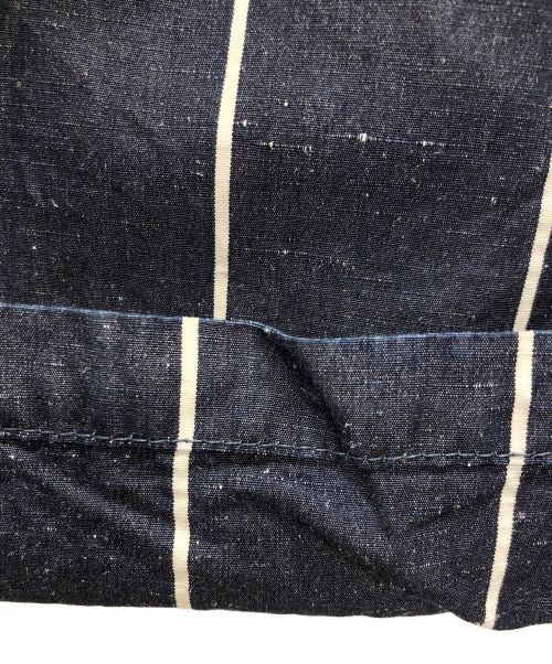 Porter Classic（ポータークラシック）Porter Classic (ポータークラシック) フィッシャーマンズ リネンピース パンツ ネイビー サイズ:Lの古着・服飾アイテム