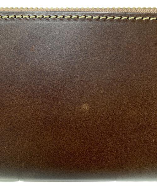 nakota（ナコタ）nakota (ナコタ) 長財布 ブッテーロレザー L（エル）字ファスナー ロングウォレット ブラウン サイズ:実寸サイズにてご確認ください。の古着・服飾アイテム