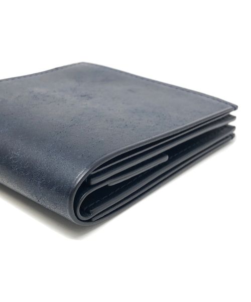 Lemma（レンマ）Lemma (レンマ) 2つ折り財布 ネイビー サイズ:実寸サイズにてご確認ください。の古着・服飾アイテム