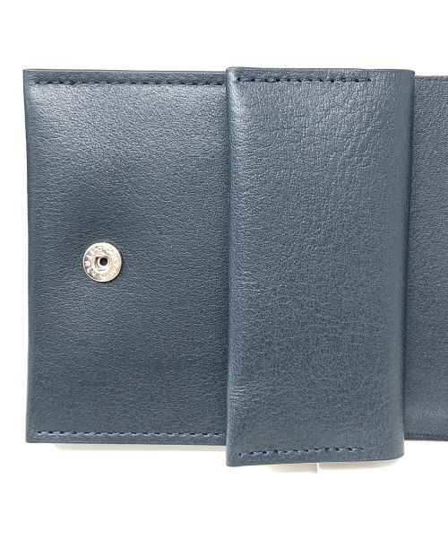 Lemma（レンマ）Lemma (レンマ) 2つ折り財布 ネイビー サイズ:実寸サイズにてご確認ください。の古着・服飾アイテム