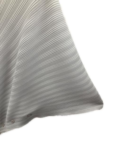 PLEATS PLEASE（プリーツプリーズ）PLEATS PLEASE (プリーツプリーズ) プリーツブラウス PLEATS PLEASE（プリーツ プリーズ） グレー サイズ:03の古着・服飾アイテム