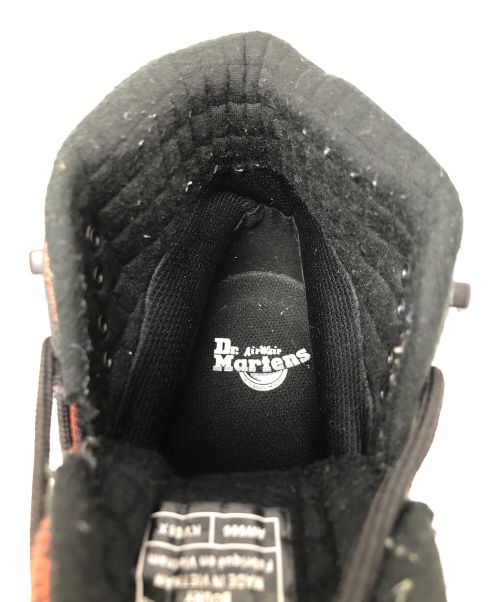 Dr.Martens（ドクターマーチン）Dr.Martens (ドクターマーチン) ブーツ Boury Contrast Utility Boots(ブリー コントラスト ユーティリティ ブーツ) ８ホールブーツ レッド系 サイズ:UK8の古着・服飾アイテム