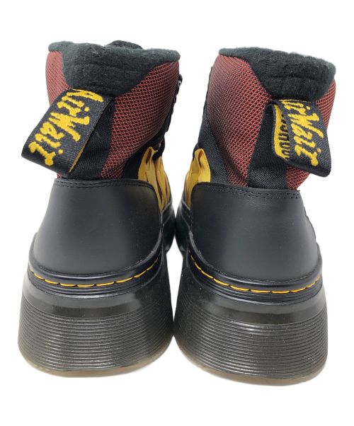 Dr.Martens（ドクターマーチン）Dr.Martens (ドクターマーチン) ブーツ Boury Contrast Utility Boots(ブリー コントラスト ユーティリティ ブーツ) ８ホールブーツ レッド系 サイズ:UK8の古着・服飾アイテム