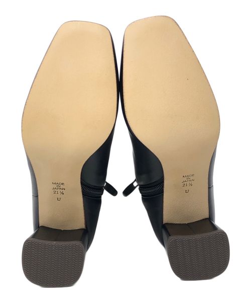 DIANA（ダイアナ）DIANA (ダイアナ) ショートブーツ ブラック サイズ:21 1/2の古着・服飾アイテム