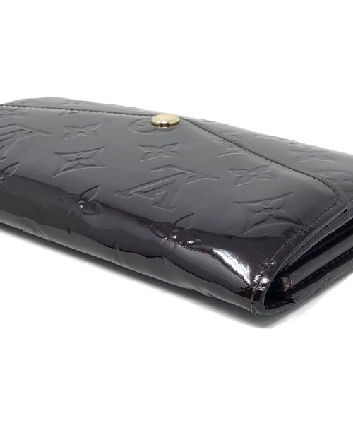 LOUIS VUITTON（ルイ ヴィトン）LOUIS VUITTON (ルイ ヴィトン) 長財布 モノグラム･ヴェルニ ポルトフォイユ･サラ アマラント アマラント サイズ:実寸サイズにてご確認ください。の古着・服飾アイテム