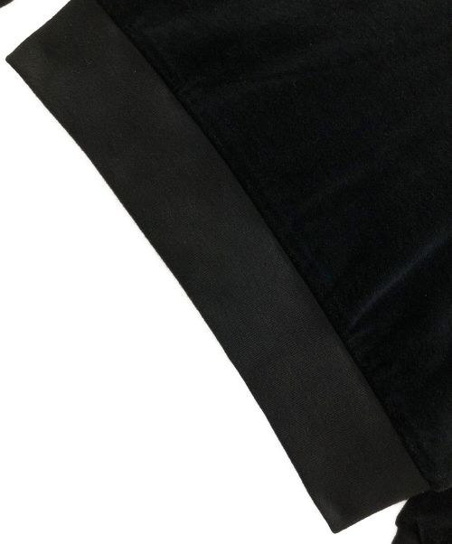 Hysteric Glamour（ヒステリックグラマー）Hysteric Glamour (ヒステリックグラマー) ベロアジャケット NIGHT GROOVE（ナイト グルーヴ）刺繍トラックジャケット ブラック サイズ:Sの古着・服飾アイテム