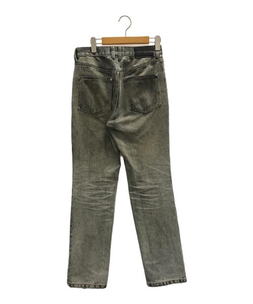 JOHN LAWRENCE SULLIVAN（ジョン ローレンス サリバン）JOHN LAWRENCE SULLIVAN (ジョン ローレンス サリバン) ジーンズ ブリーチデニムジップパンツ ブラック サイズ:44の古着・服飾アイテム