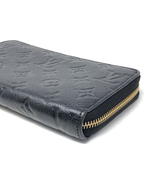 LOUIS VUITTON（ルイ ヴィトン）LOUIS VUITTON (ルイ ヴィトン) 長財布 ジッピー ウォレット モノグラム・アンプラント ノワール サイズ:実寸サイズにてご確認ください。の古着・服飾アイテム