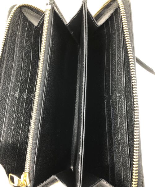 LOUIS VUITTON（ルイ ヴィトン）LOUIS VUITTON (ルイ ヴィトン) 長財布 ジッピー ウォレット モノグラム・アンプラント ノワール サイズ:実寸サイズにてご確認ください。の古着・服飾アイテム