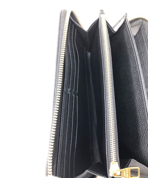 LOUIS VUITTON（ルイ ヴィトン）LOUIS VUITTON (ルイ ヴィトン) 長財布 ジッピー ウォレット モノグラム・アンプラント ノワール サイズ:実寸サイズにてご確認ください。の古着・服飾アイテム