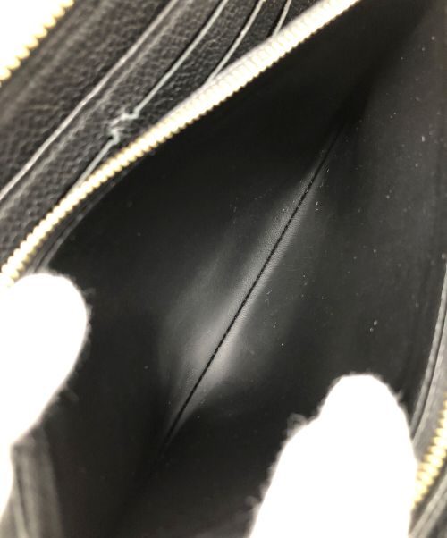 LOUIS VUITTON（ルイ ヴィトン）LOUIS VUITTON (ルイ ヴィトン) 長財布 ジッピー ウォレット モノグラム・アンプラント ノワール サイズ:実寸サイズにてご確認ください。の古着・服飾アイテム